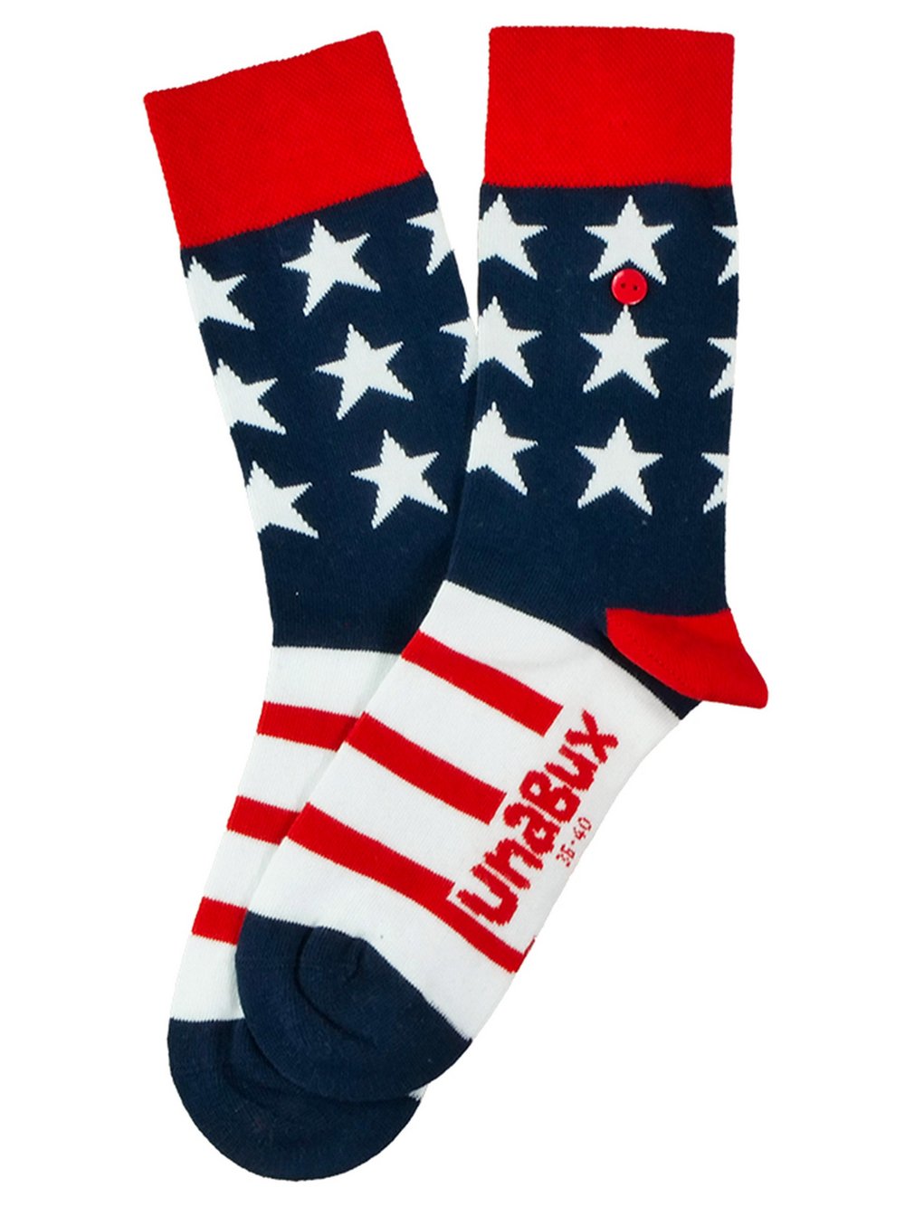 Unabux Freizeitsocken Damen Jersey bedruckt