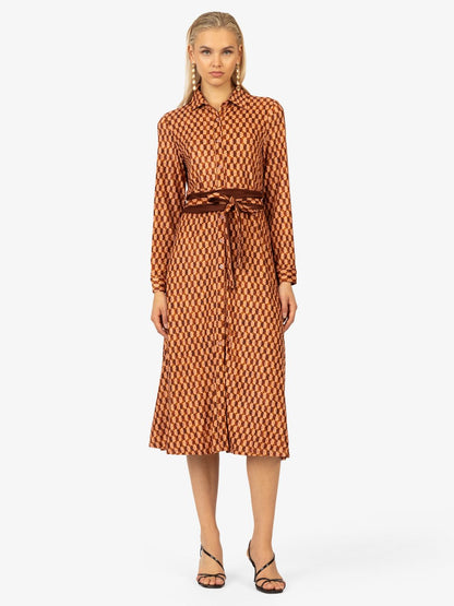 Kraimod Kleid Damen gemustert