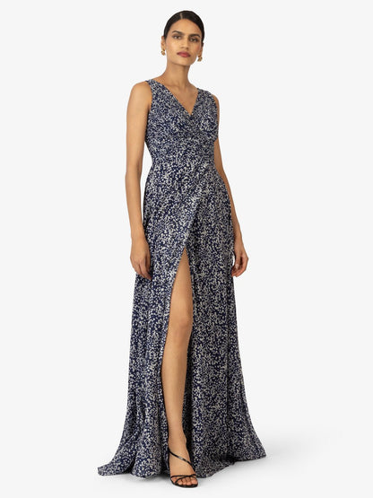 Kraimod Abendkleid Damen gemustert