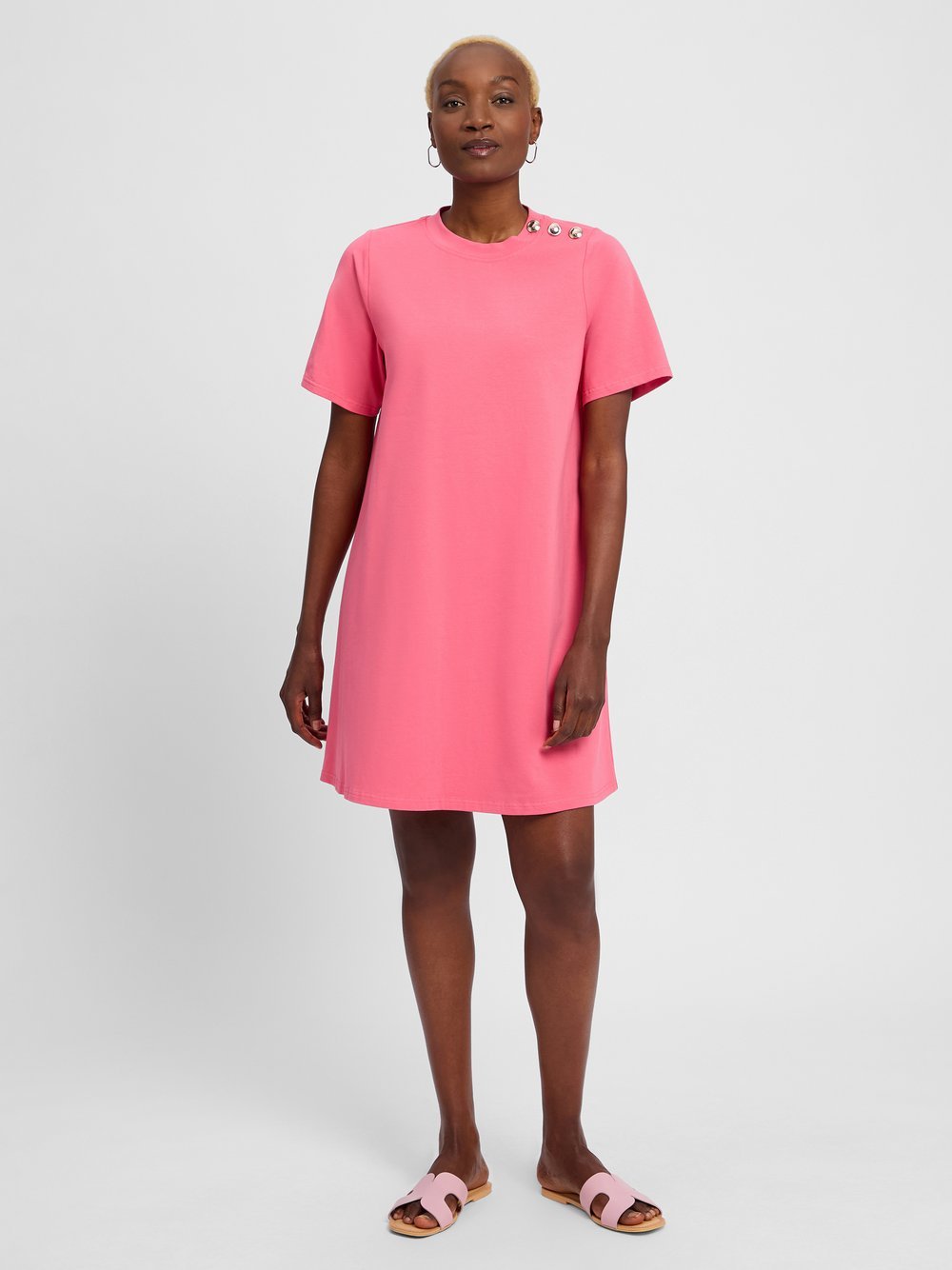 Marie Lund Kleid Damen Baumwolle