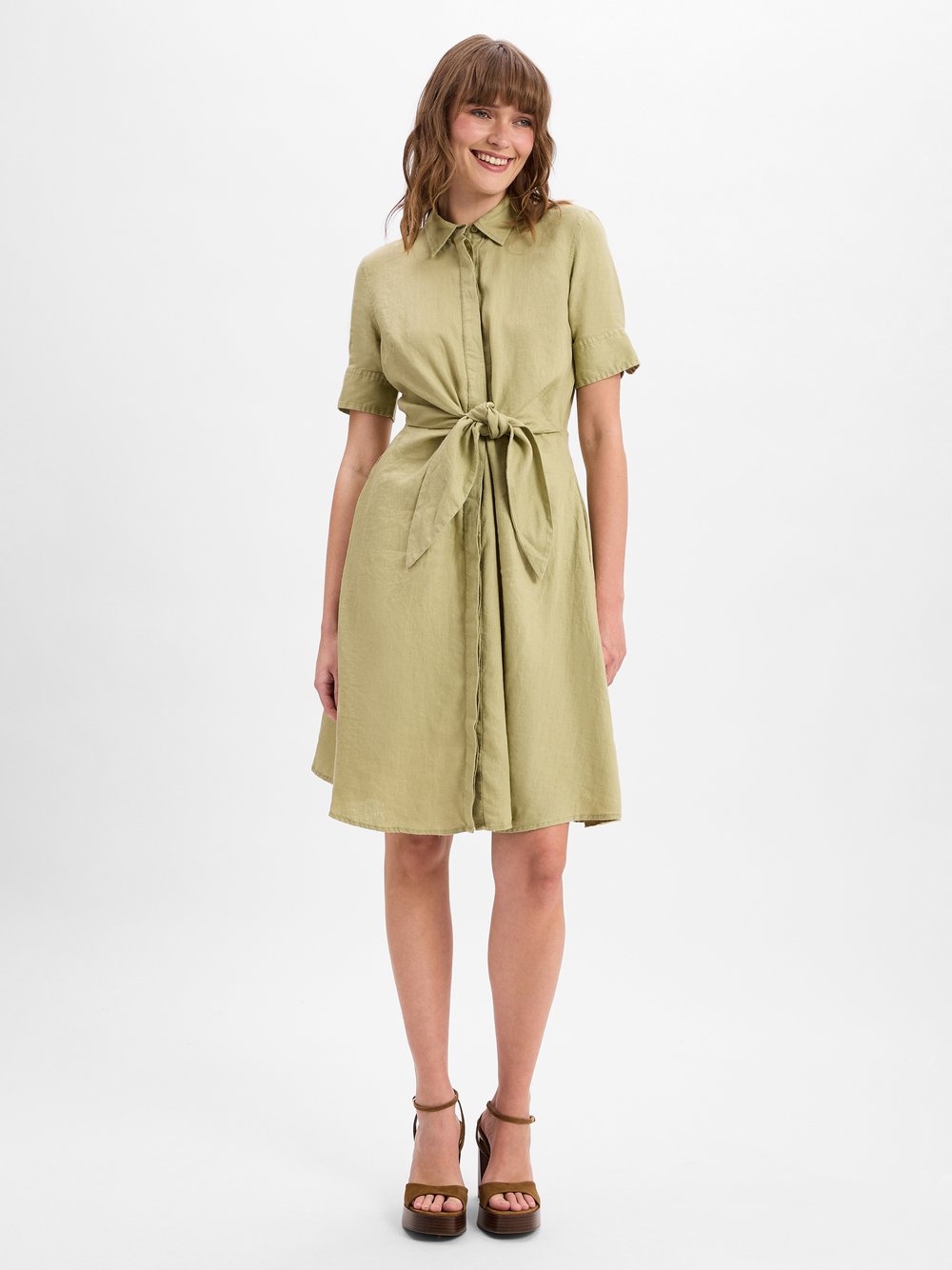 Lauren Ralph Lauren Freizeitkleid Damen Leinen