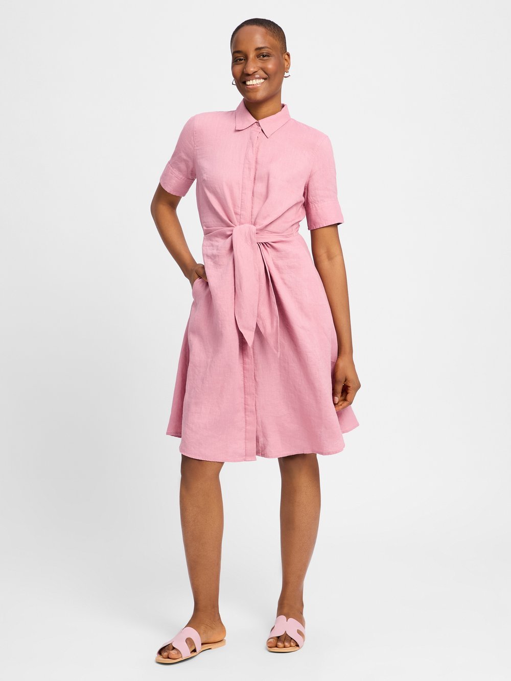 Lauren Ralph Lauren Freizeitkleid Damen Leinen