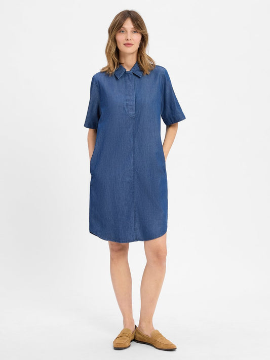 Marc O'Polo Jeanskleid Damen Baumwolle