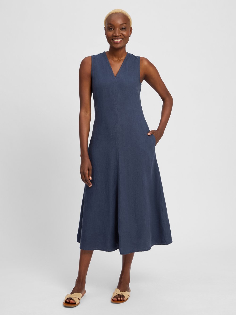 Marc O'Polo Leinenkleid Damen