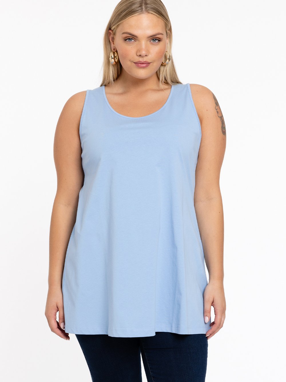 YOEK Top Damen Baumwolle