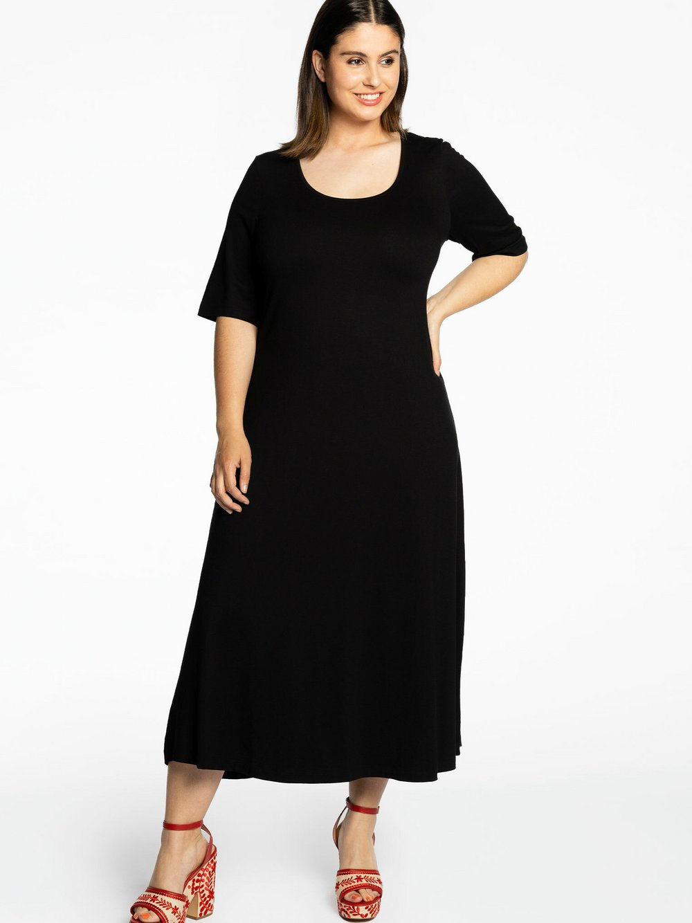 YOEK Kleid Damen Viskose