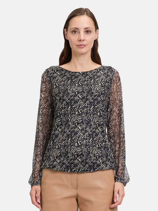 Betty & Co Blusenshirt Damen gemustert