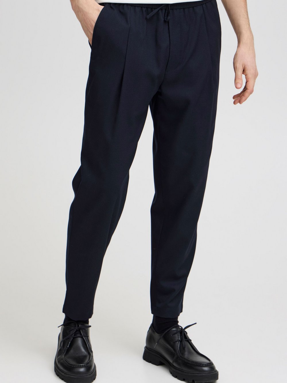 Solid Stoffhose Herren Baumwolle