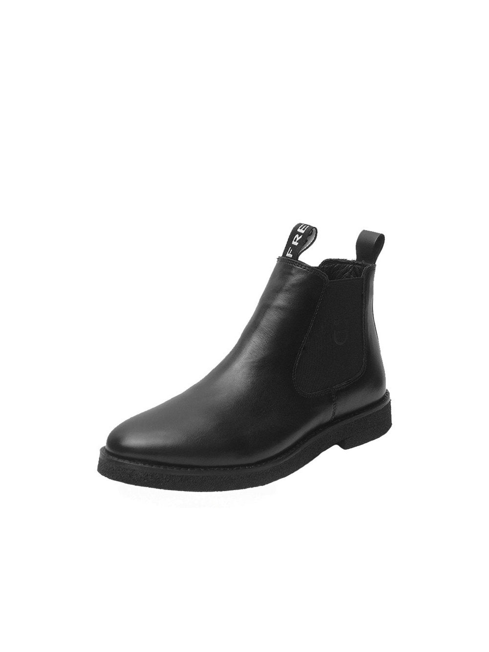 FREUDE Chelsea-Boots Damen Leder bedruckt