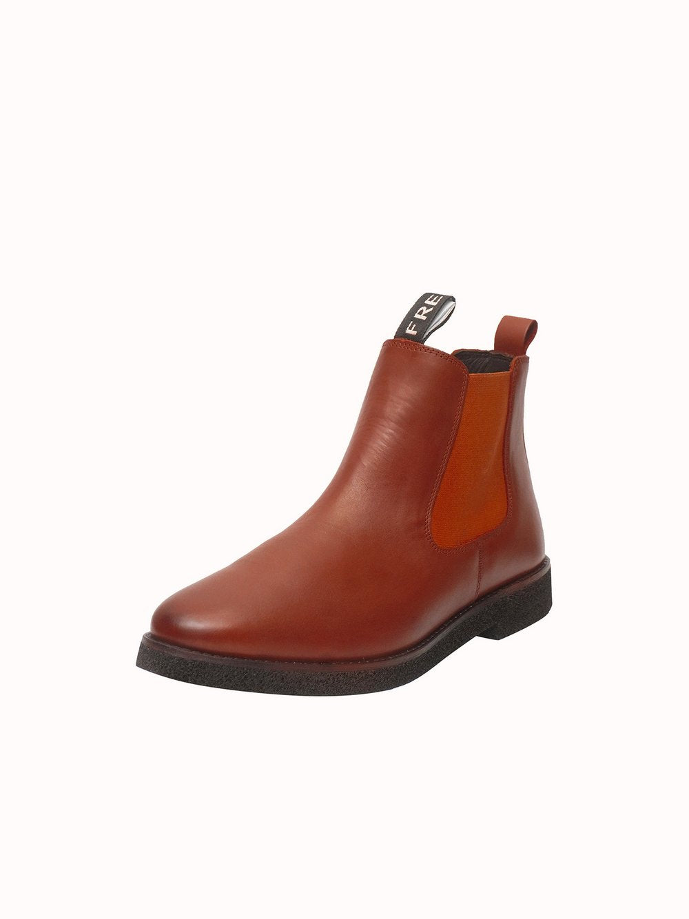 FREUDE Chelsea-Boots Damen Leder bedruckt