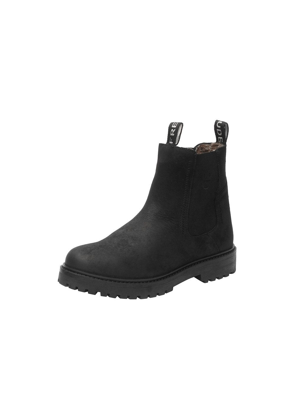 FREUDE Chelsea-Boots Damen Leder bedruckt