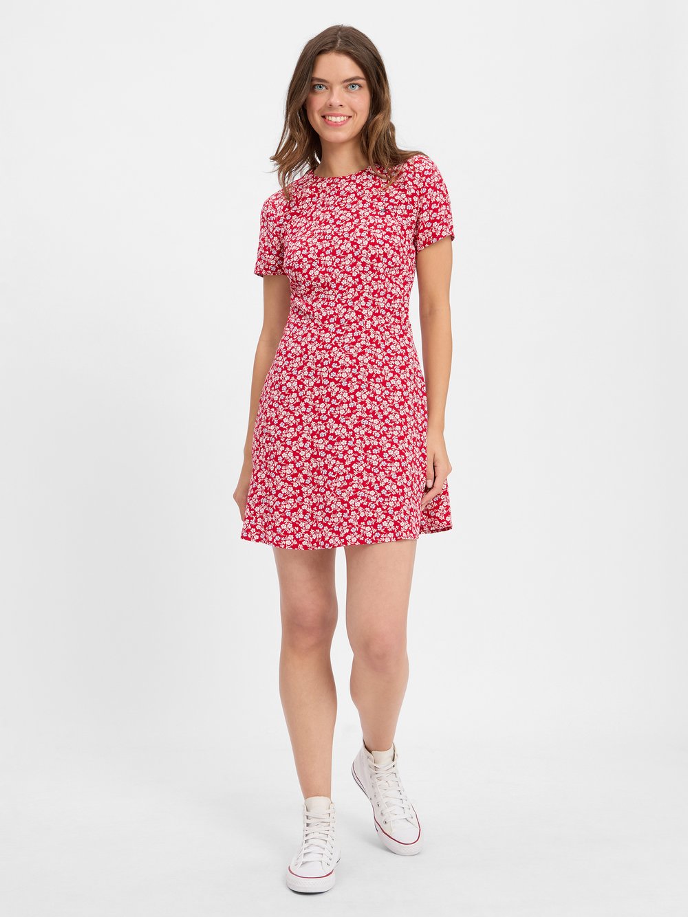 Tommy Jeans Kleid Damen Viskose gemustert