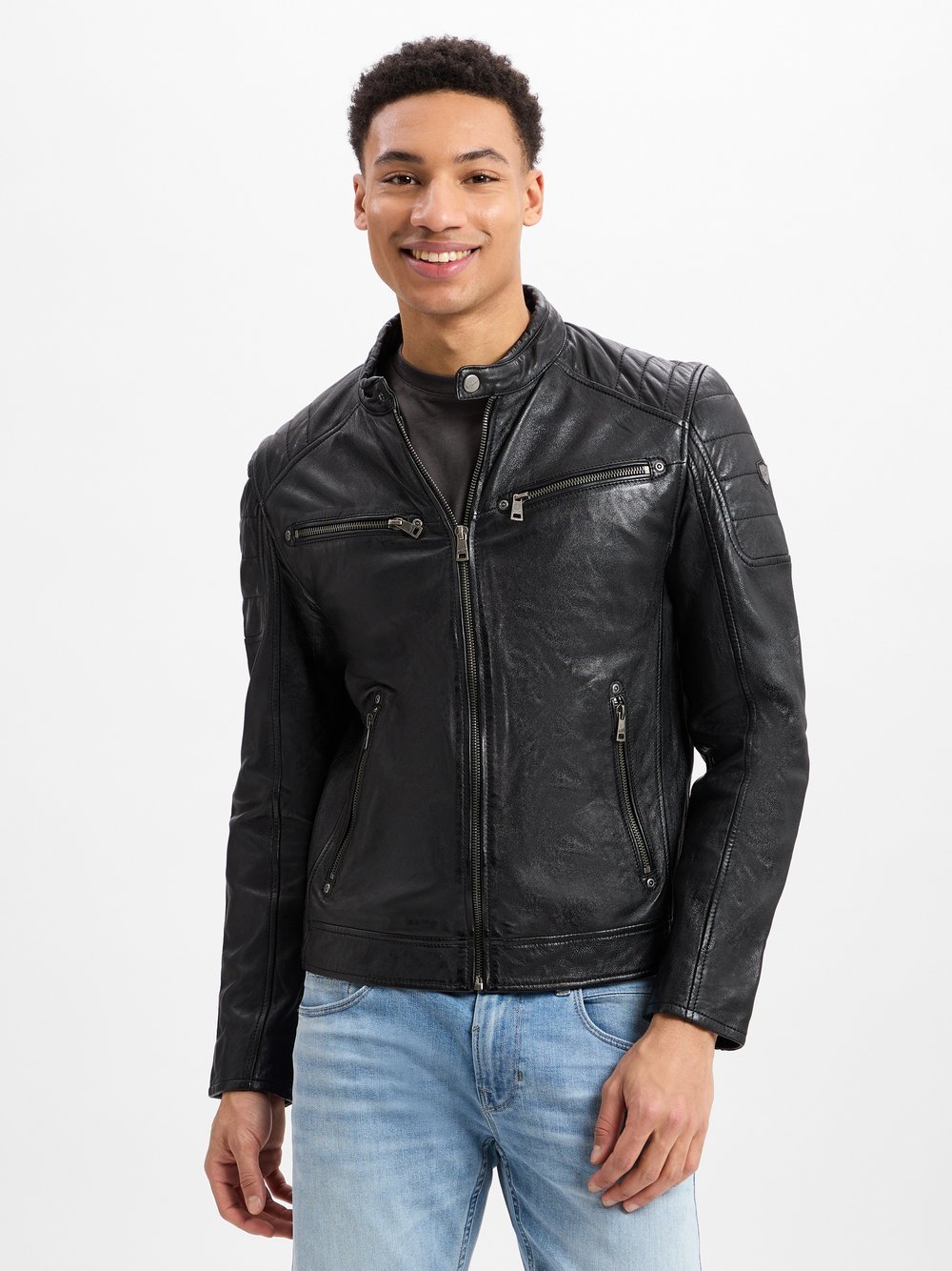 Mauritius Lederjacke Herren