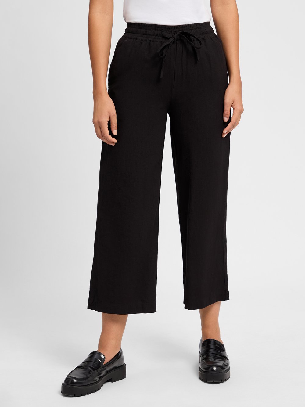 soyaconcept® Stoffhose mit Leinenanteil Damen