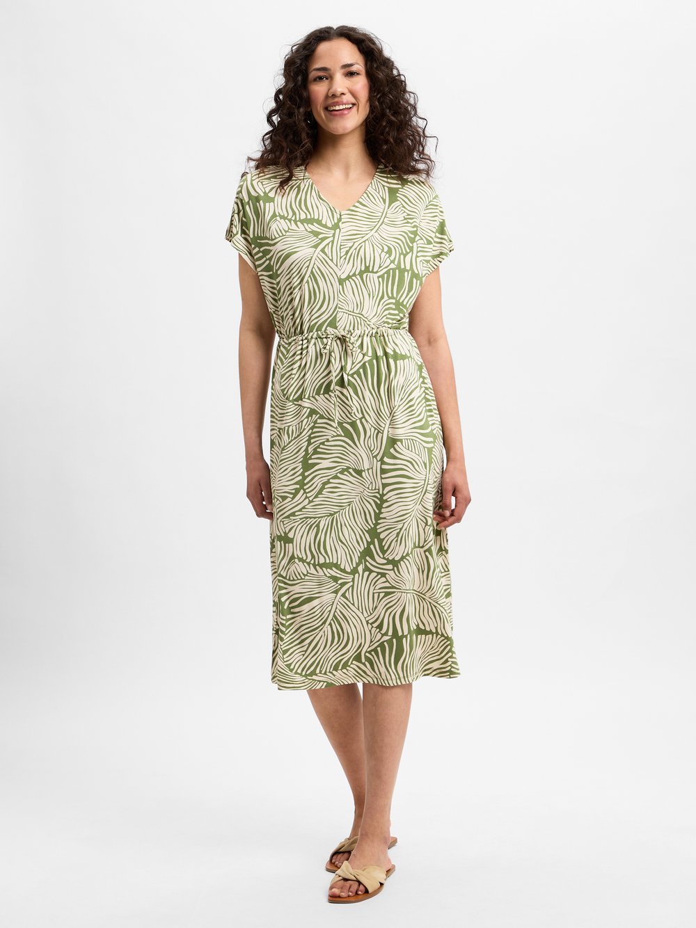 soyaconcept® Jerseykleid Damen Lyocell gemustert