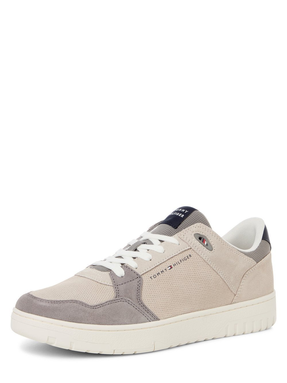 Tommy Hilfiger Sneaker mit Leder-Anteil Herren gemustert