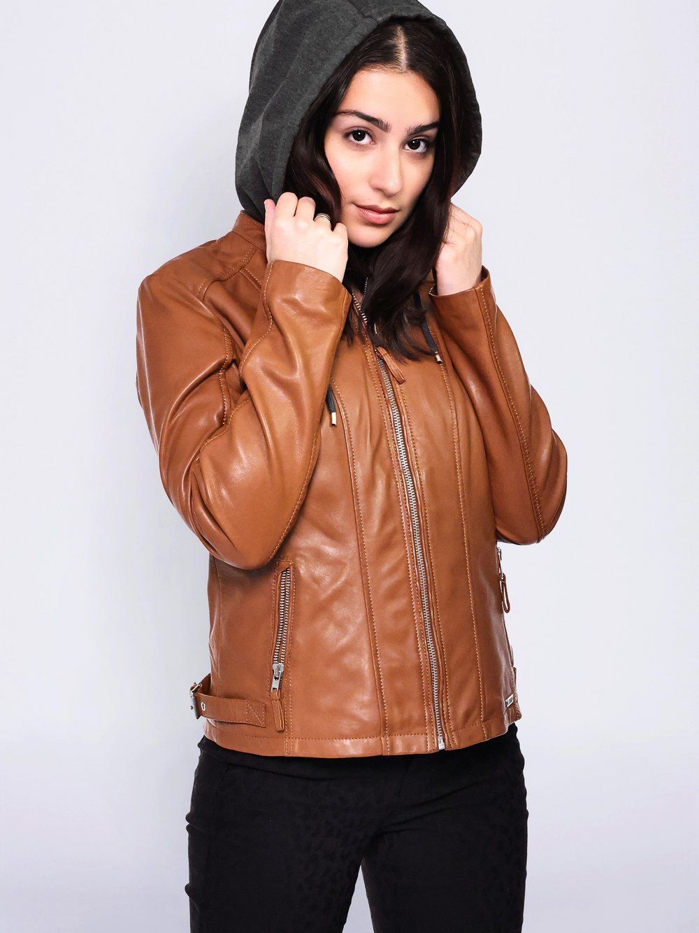 Mustang Lederjacke Damen