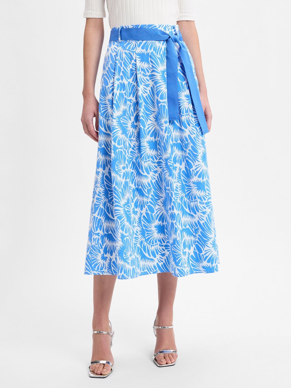 More & More A-Linien-Rock Damen Baumwolle gemustert