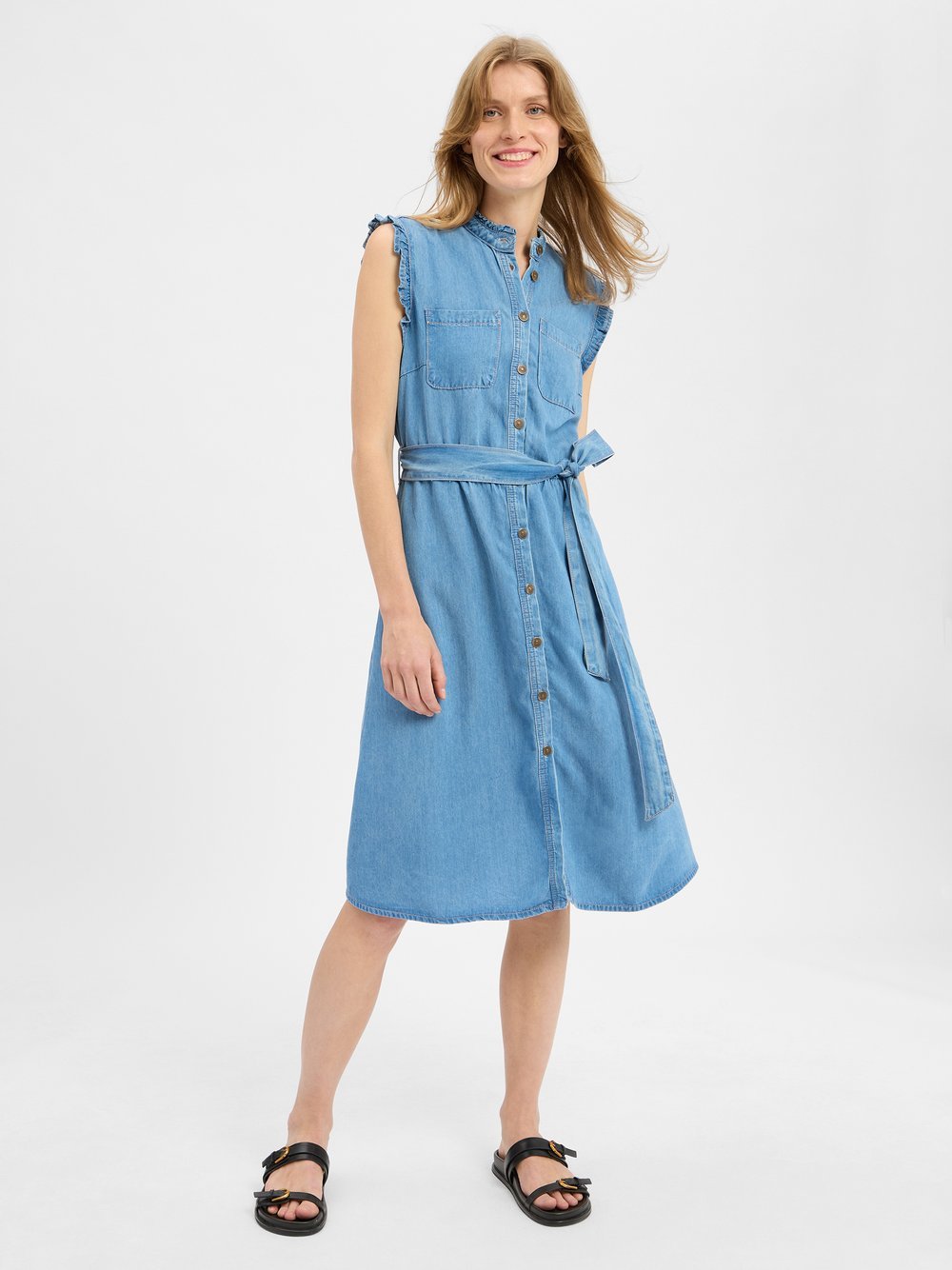 More & More Blusenkleid Damen Lyocell