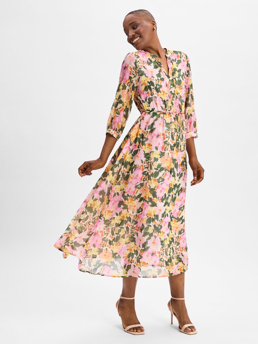 More & More Freizeitkleid Damen gemustert