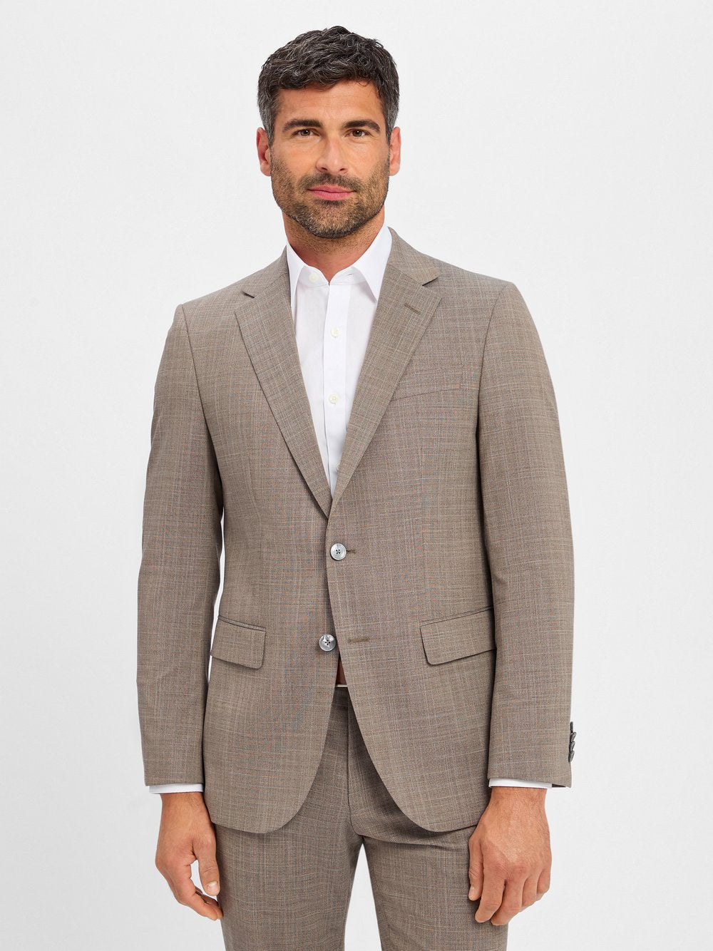 BOSS Baukasten-Sakko Herren Regular Fit gemustert