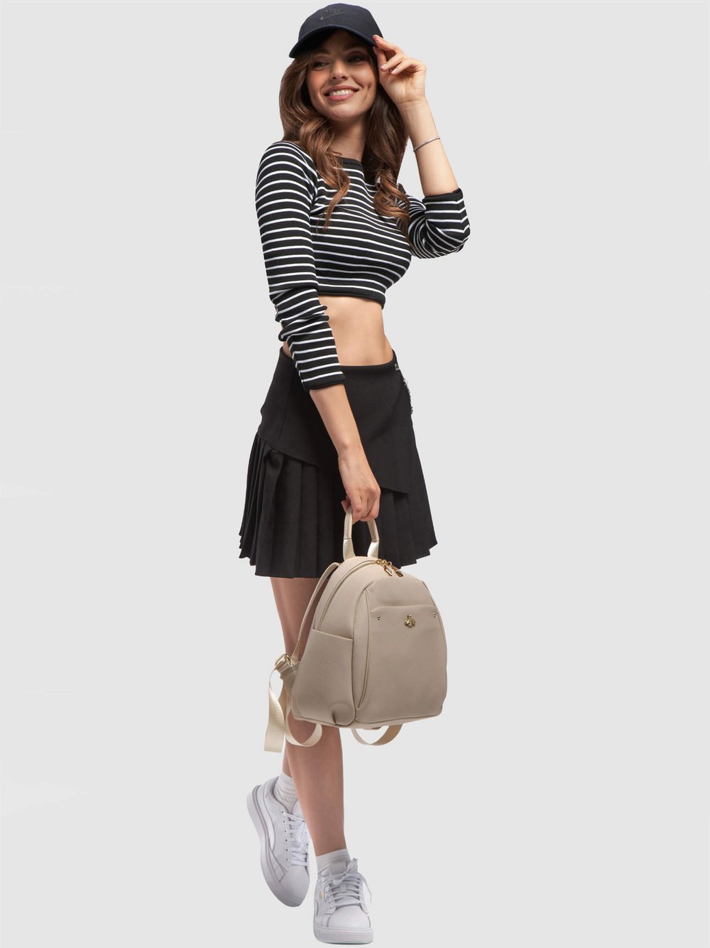 C`iel Cityrucksack Damen Leder