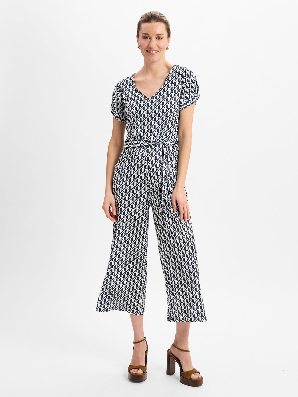 More & More Jumpsuit Damen gemustert