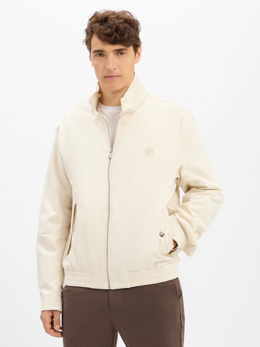 BOSS Jacke Herren Baumwolle