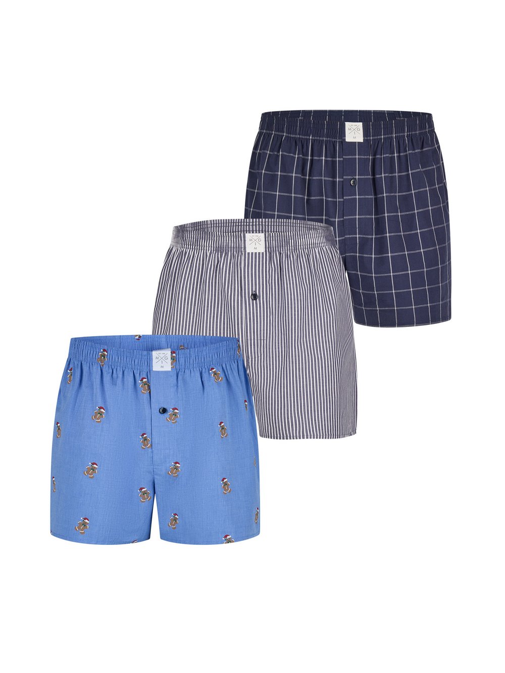 MG-1 Boxer Herren Baumwolle bedruckt