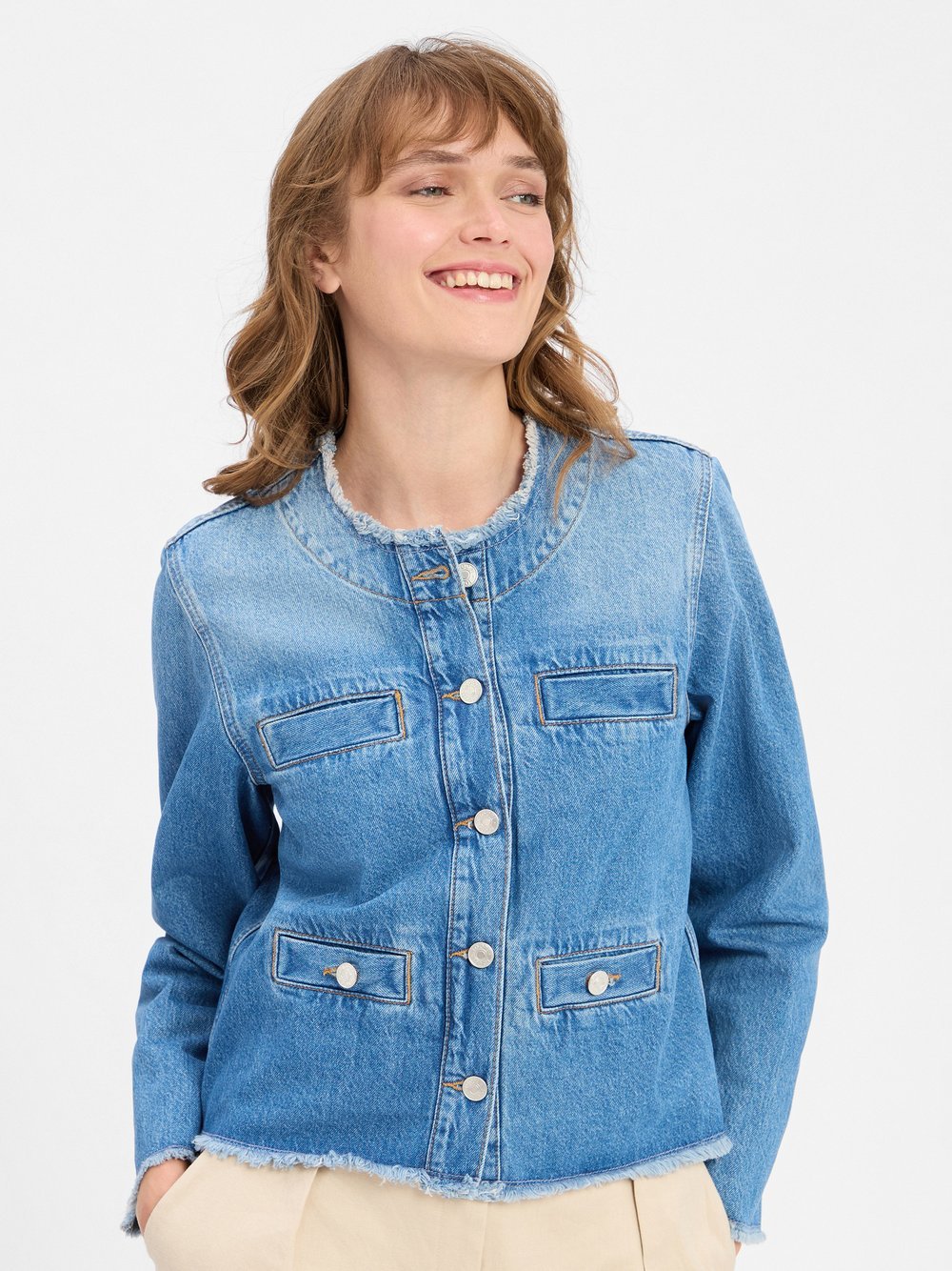 JOOP! Jeansjacke Damen Baumwolle
