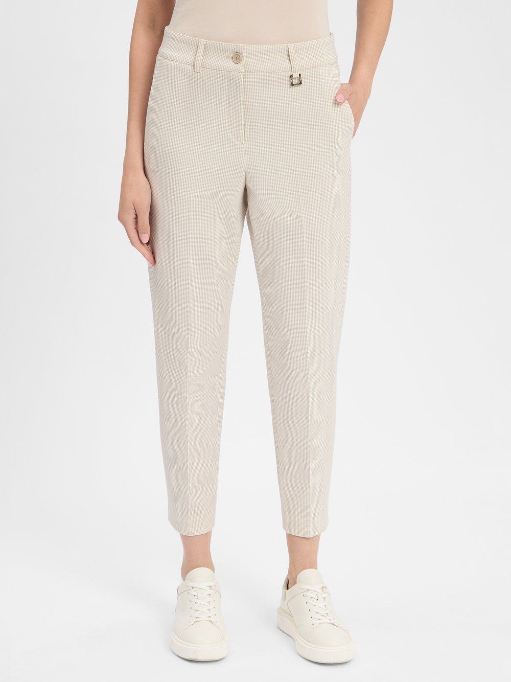 JOOP! Hose Damen Viskose kariert