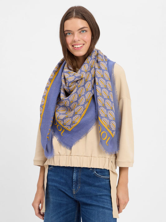 JOOP! Schal Damen Baumwolle gemustert