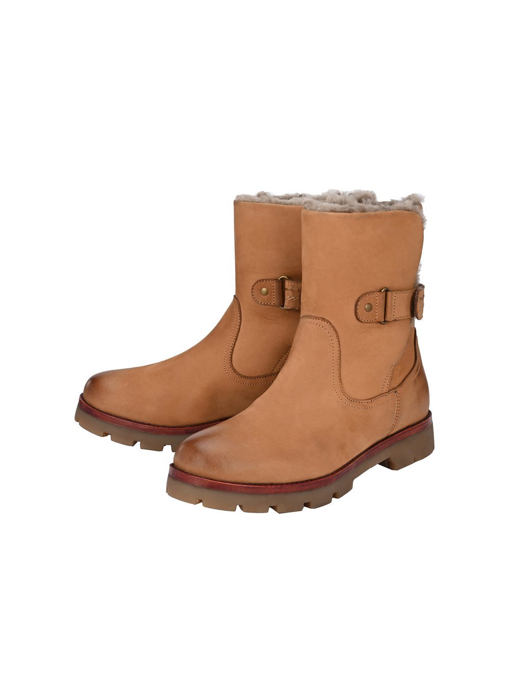Crickit Stiefelette Damen Leder