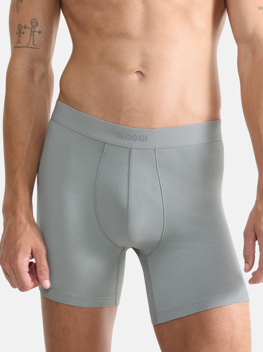 sloggi Long Short Herren Baumwolle