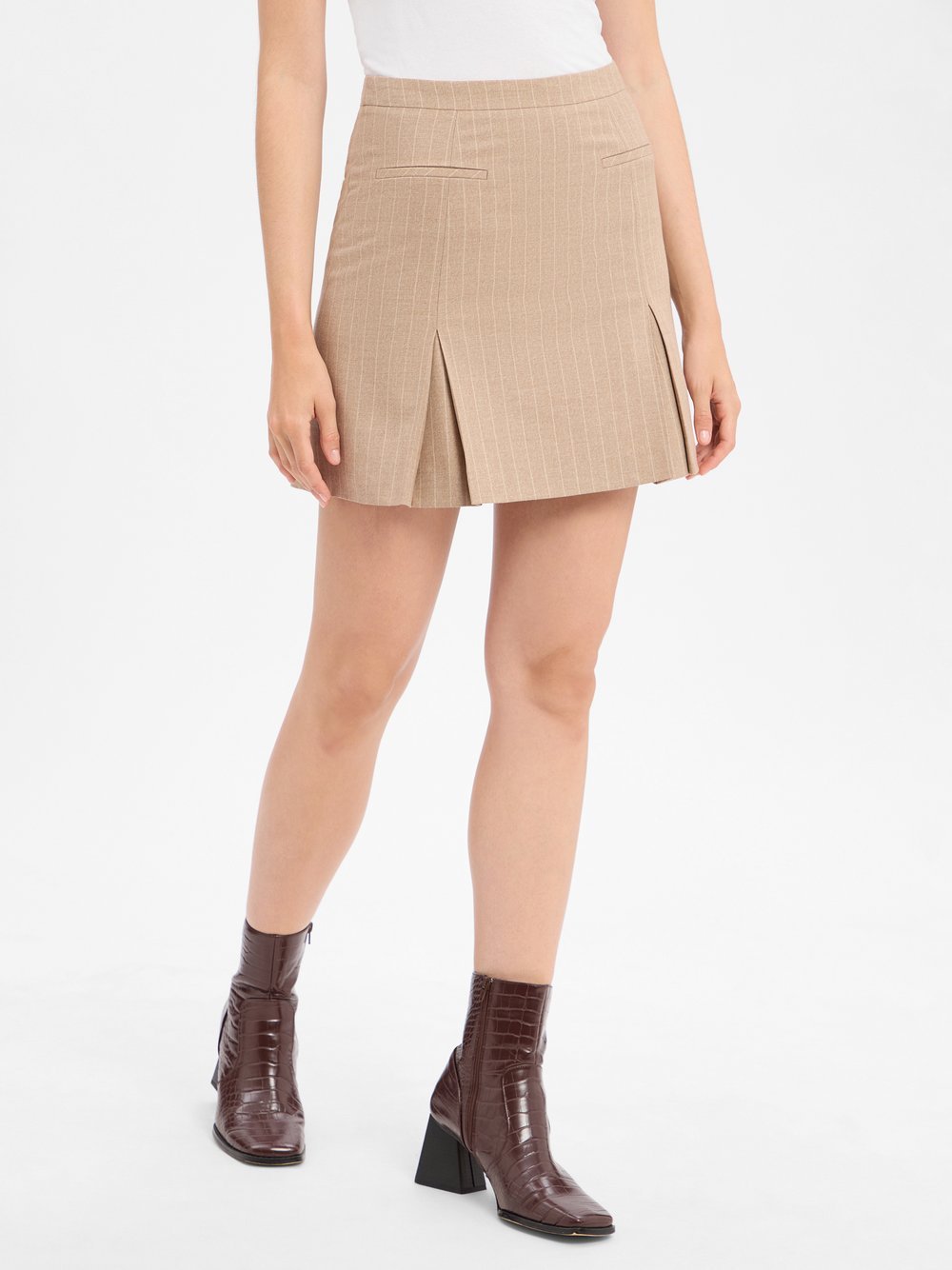 HUGO Minirock Damen gestreift