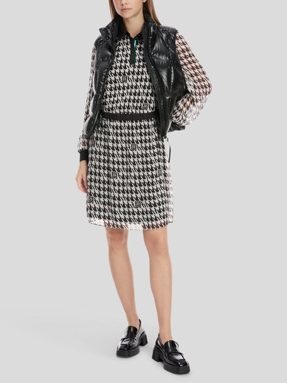 Marc Cain Kleid Damen Viskose gemustert