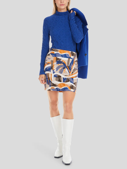 Marc Cain Rock Damen gemustert