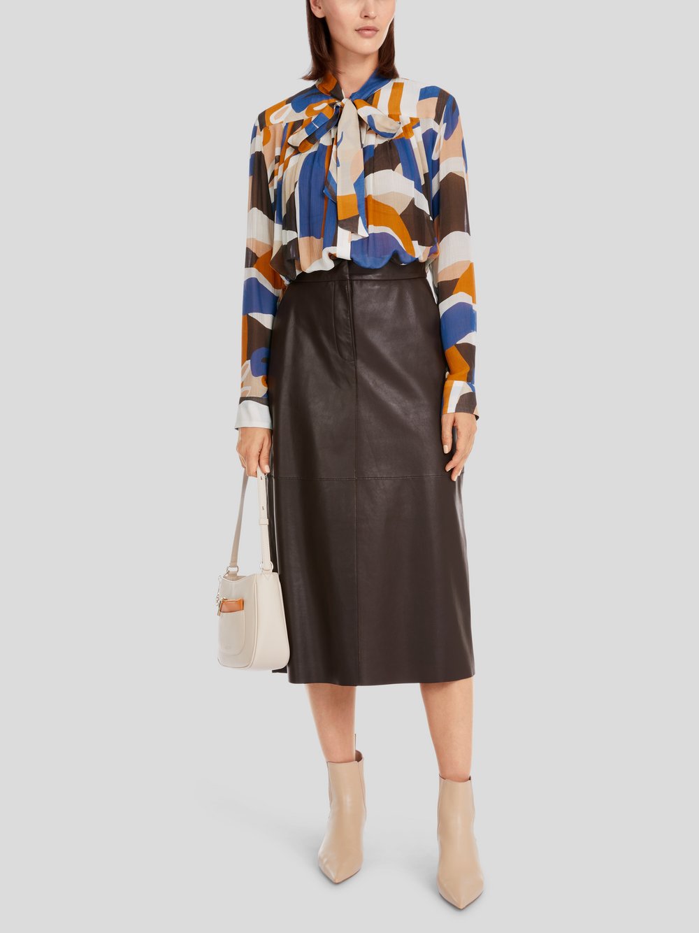 Marc Cain Bluse Damen Viskose gemustert