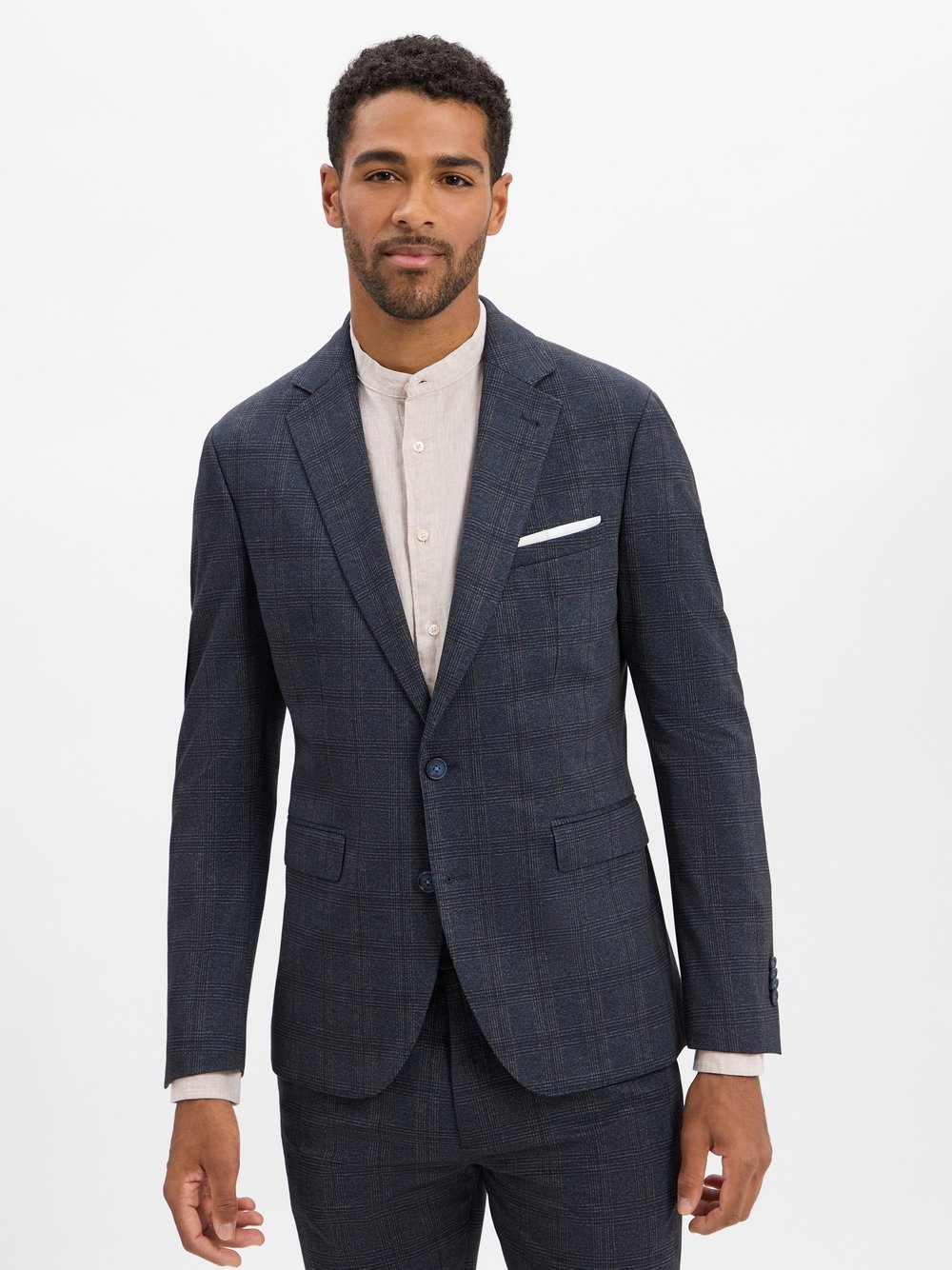 Cinque Baukasten-Sakko Herren Slim Fit kariert