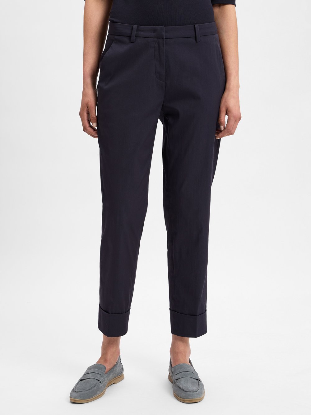 Cambio Stoffhose Damen Baumwolle