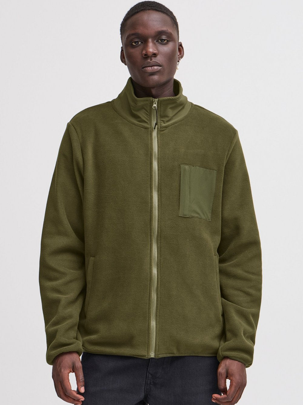 BLEND Fellimitatjacke Herren