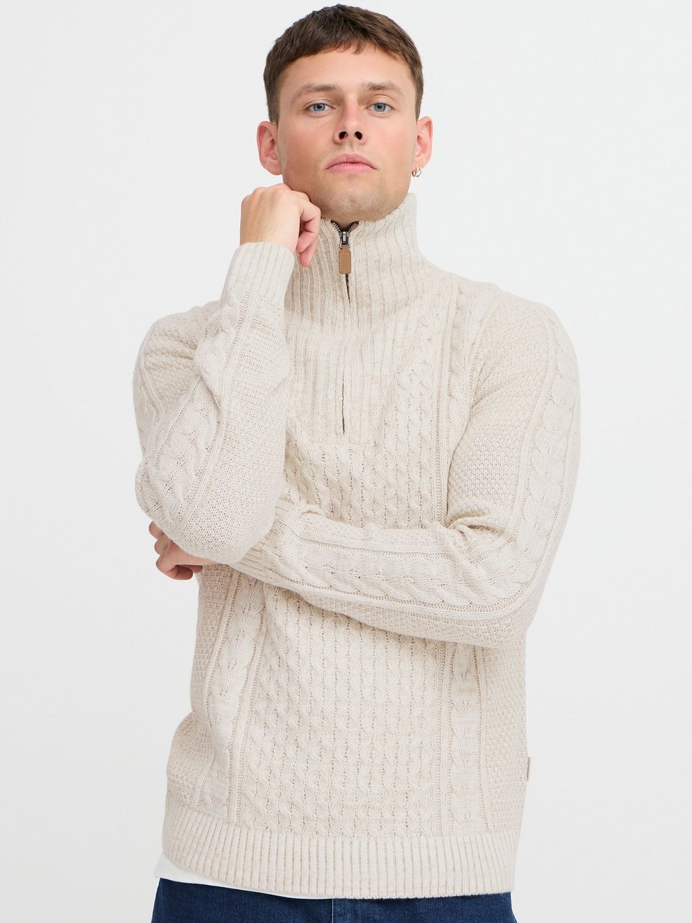 CASUAL FRIDAY Strickpullover Herren Baumwolle