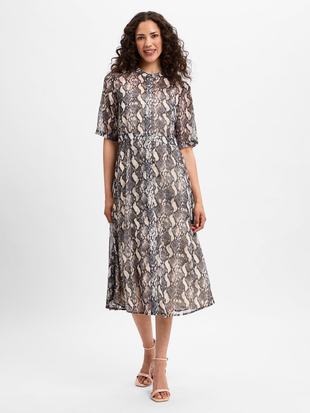 Nümph Sommerkleid Damen gemustert