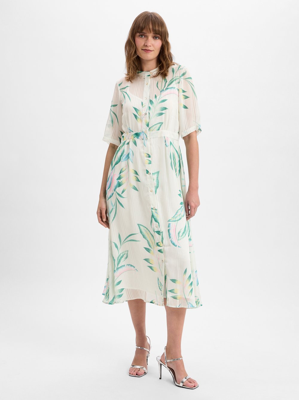 Nümph Sommerkleid Damen gemustert