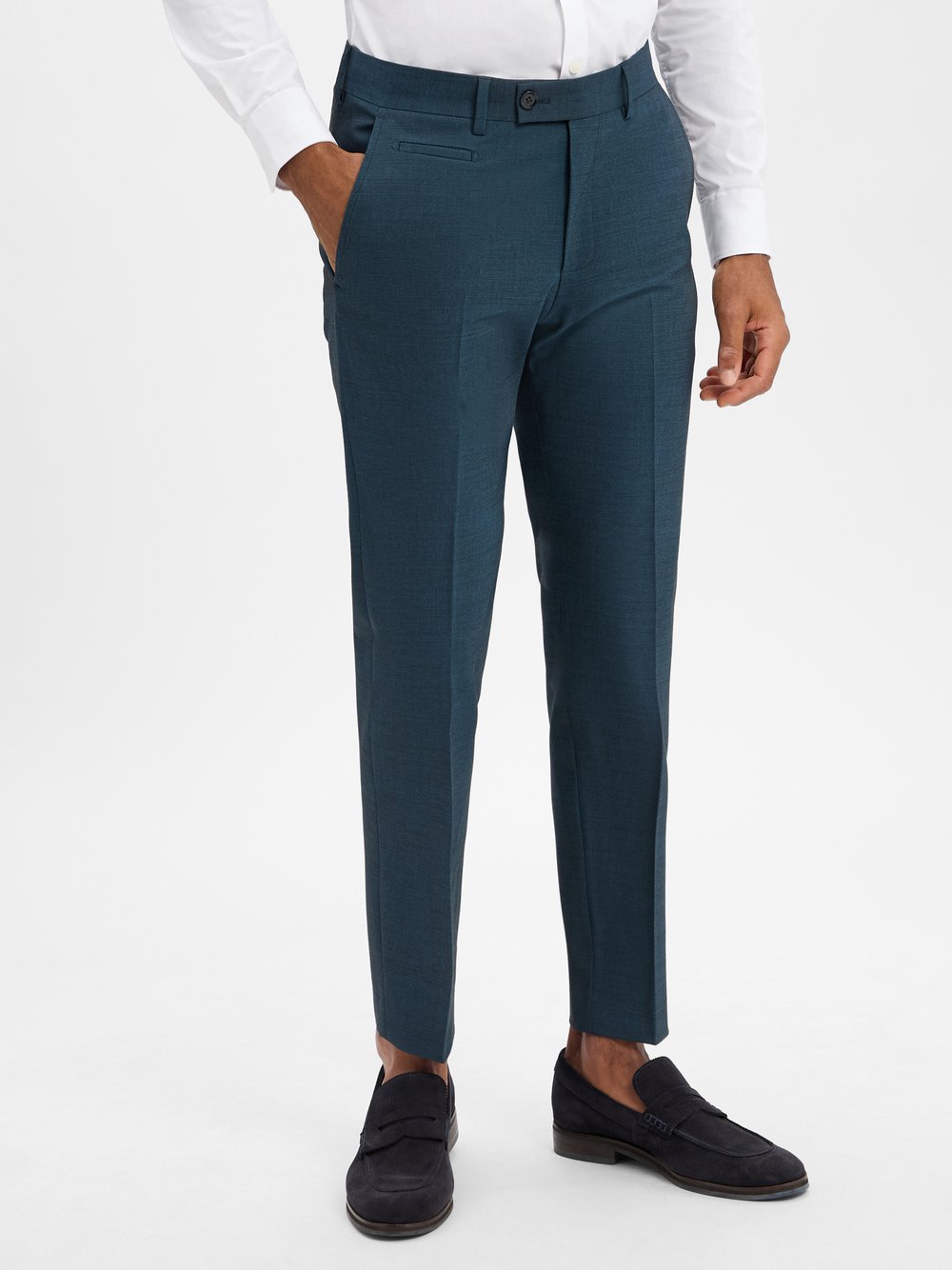 Strellson Baukasten-Hose Herren Slim Fit meliert