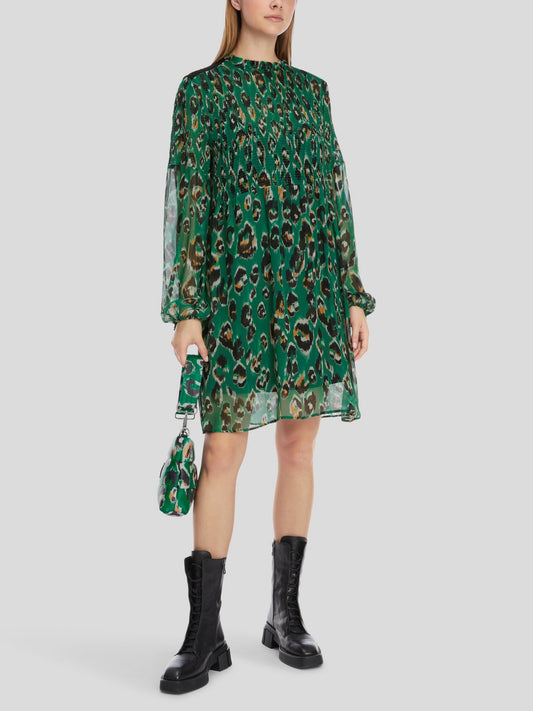 Marc Cain Kleid Damen Viskose gemustert