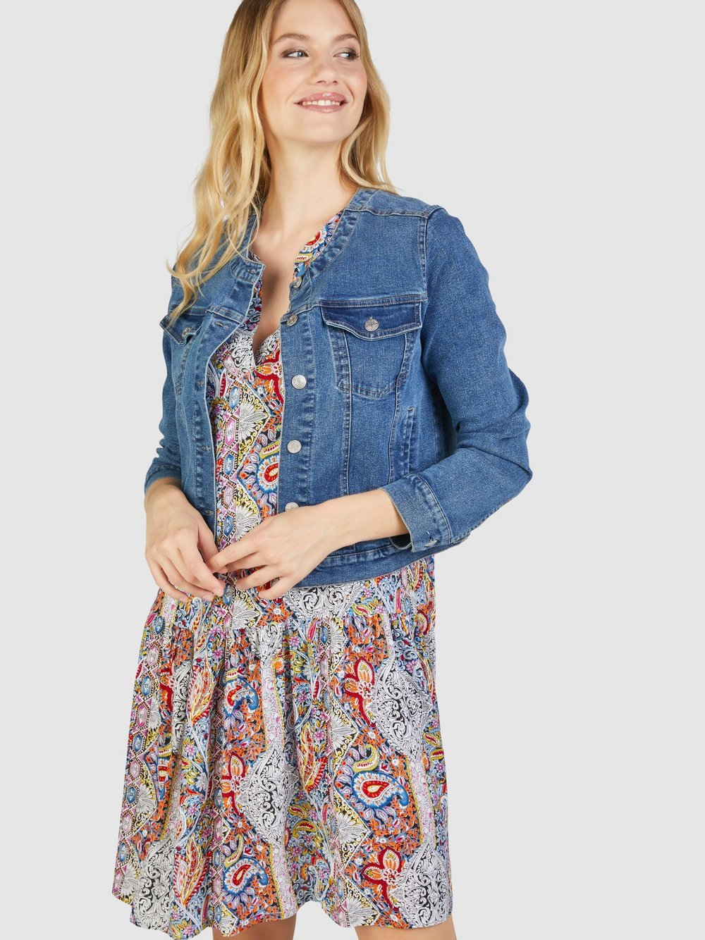 Navigazione Jacke Damen Baumwolle