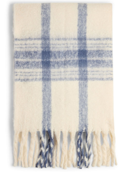 Vila Fransenschal Damen kariert