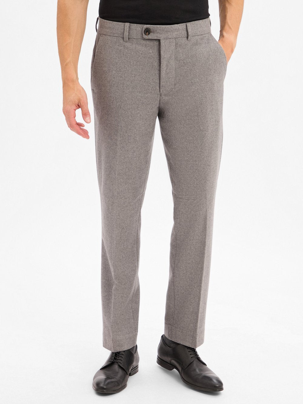 Selected Wollhose Herren meliert