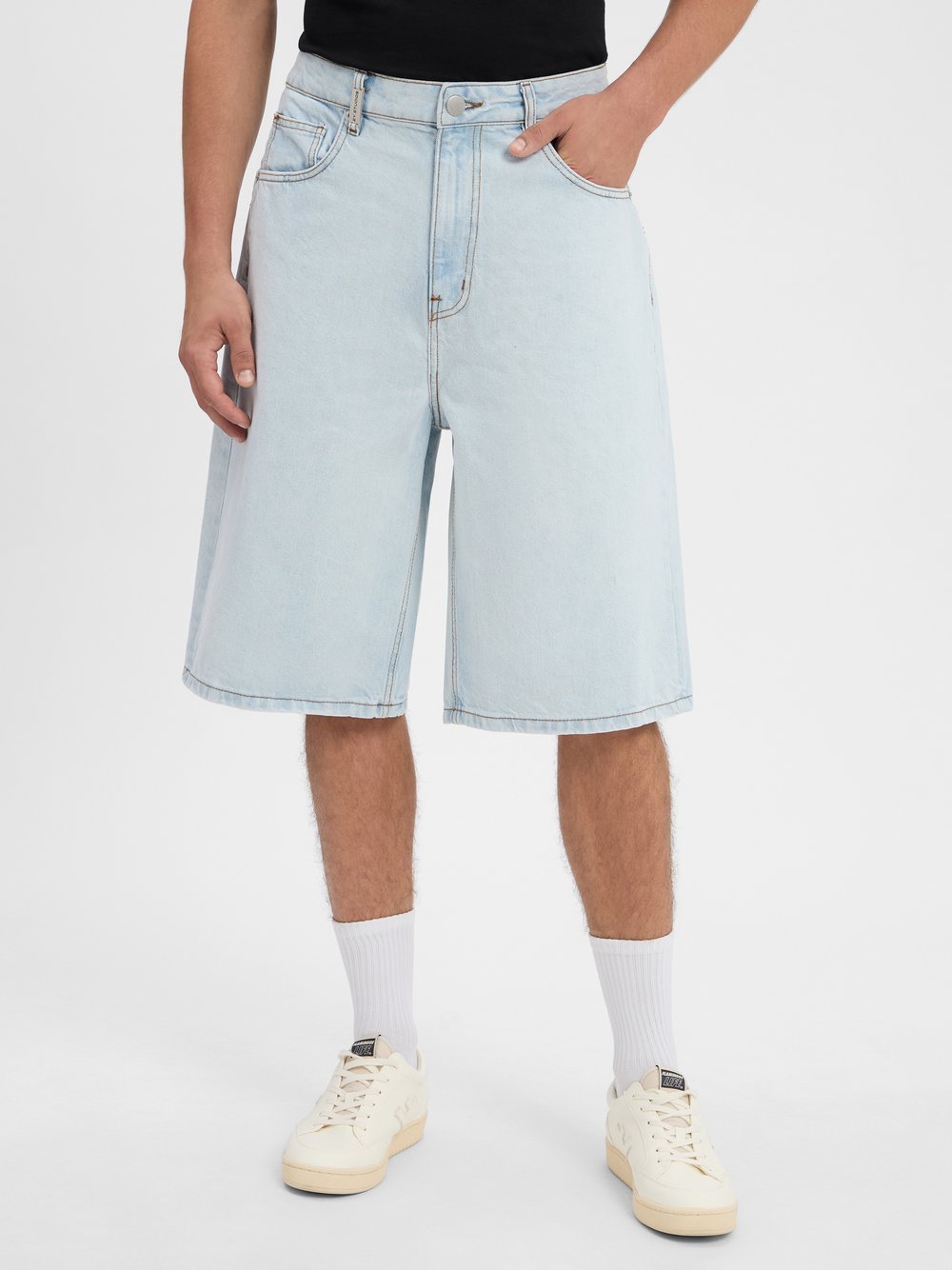 2Y Studios Jeans-Bermuda Herren Baumwolle